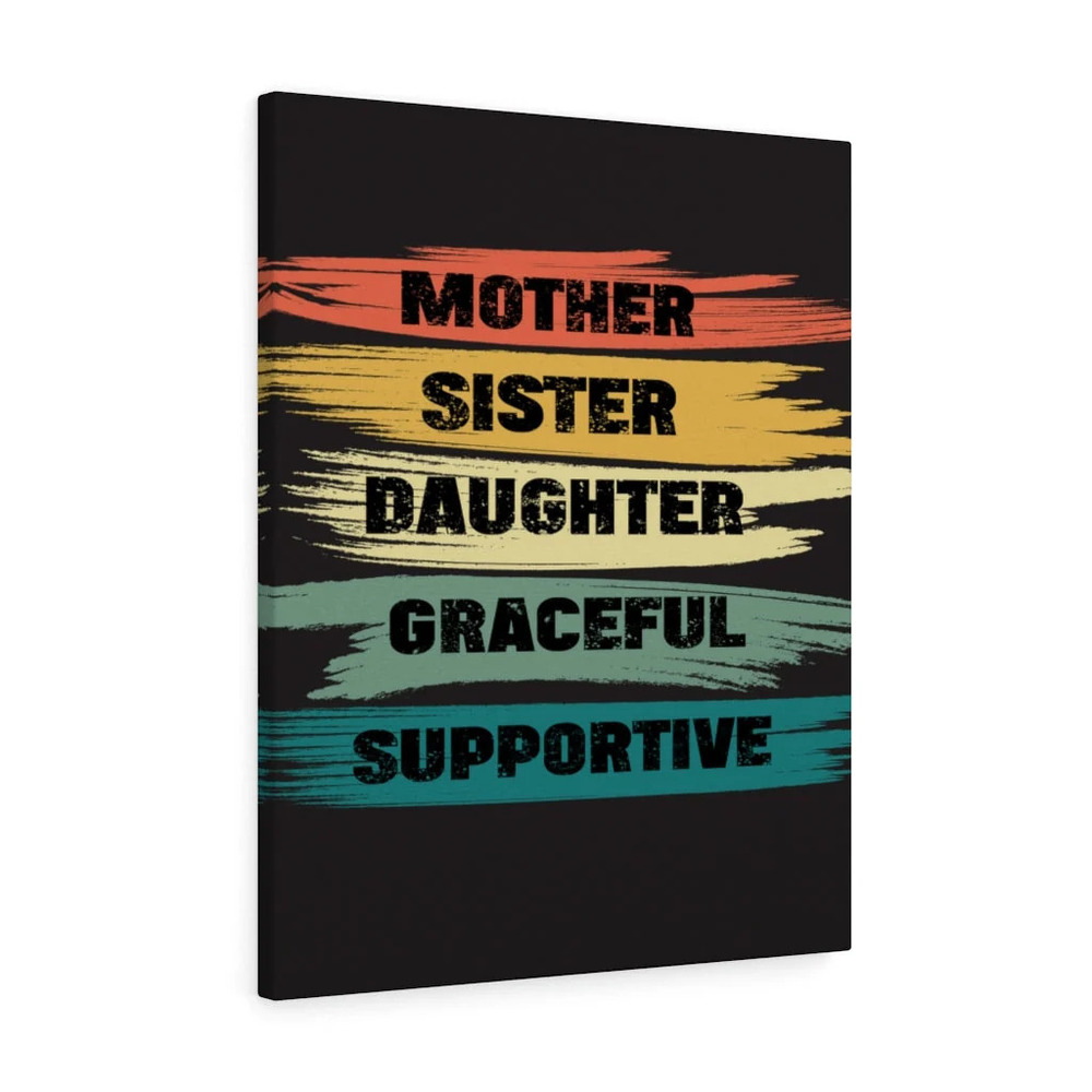 Inspirational Wall Art Sister Graceful Supportive Wall Art Motivation for